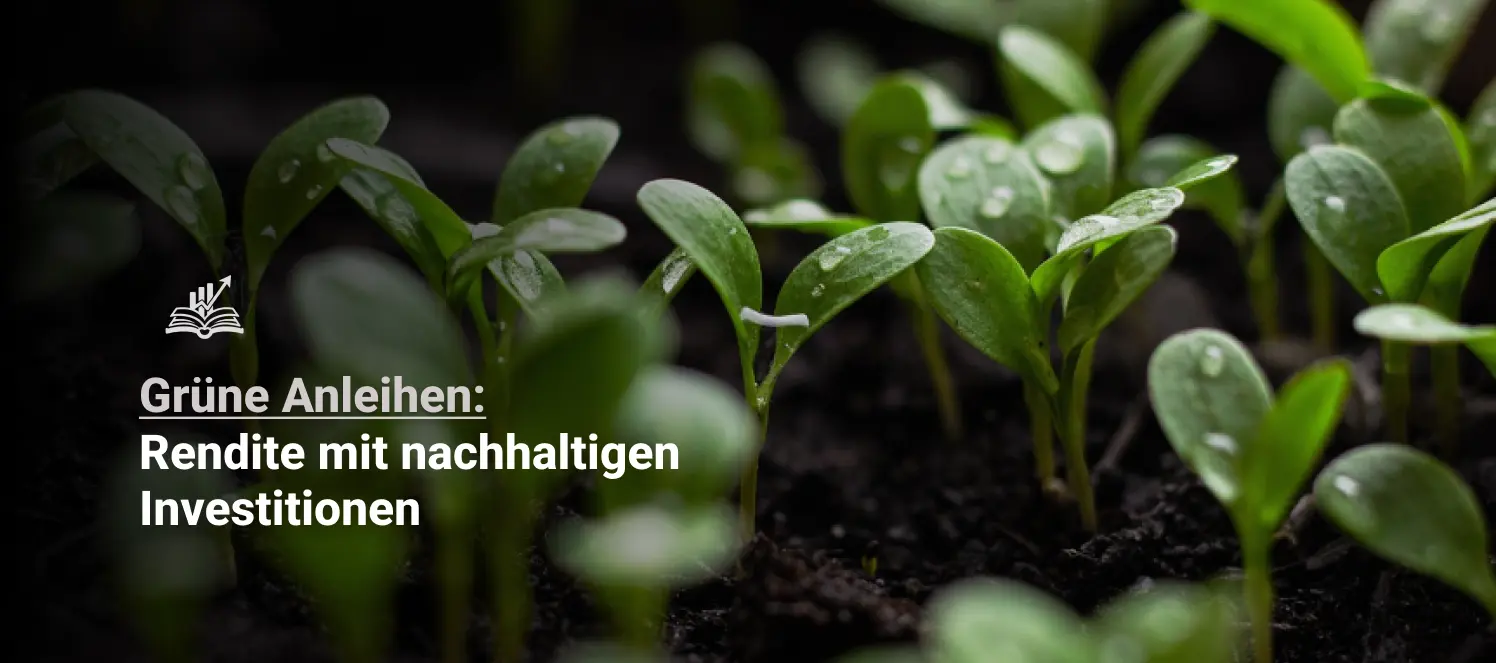 Grüne Anleihen: Nachhaltig investieren und gleichzeitig Renditen erzielen