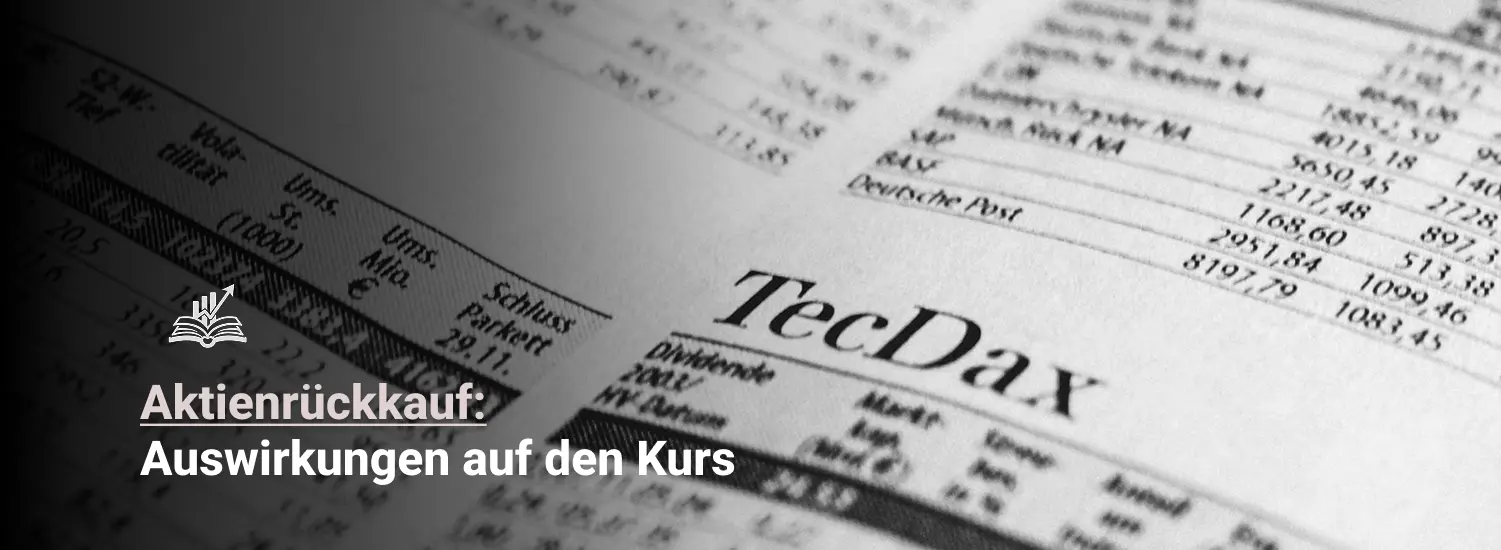 Wie wirkt sich der Aktienrückkauf auf den Kurs aus?